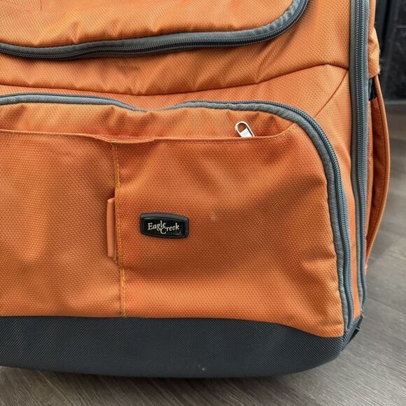 Eagle Creak HC2 Hovercraft Carry-on Roller Luggage Wheeled Tote Orange - Picture 2 of 10